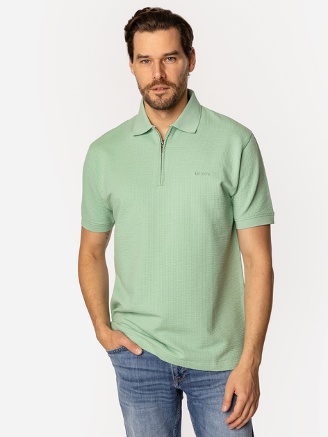 Koszulka polo męska Lee Cooper Talon-5018 XL Zielona (5905991730798) - obraz 3