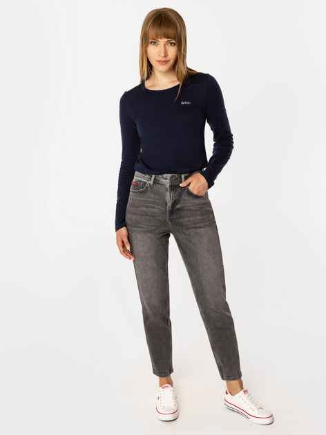 Джинси Mom`s жіночі Lee Cooper Matea-9840 31 Сірі (5905991743279) - зображення 3