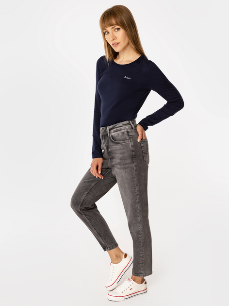 Джинси Mom`s жіночі Lee Cooper Matea-9840 32 Сірі (5905991743286) - зображення 5