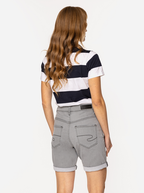 Шорти джинсові жіночі Lee Cooper Serpa-5300 S Сірі (5905991725763) - зображення 4