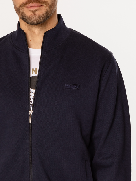 Bluza męska rozpinana streetwear Lee Cooper Egen-5129 XL Granatowa (5905991731917) - obraz 4