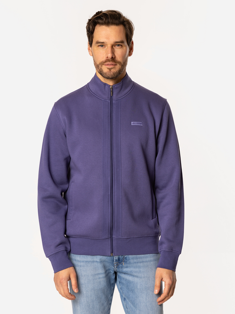 Bluza męska rozpinana streetwear Lee Cooper Elton-4200 M Błękitna (5905991731528) - obraz 4