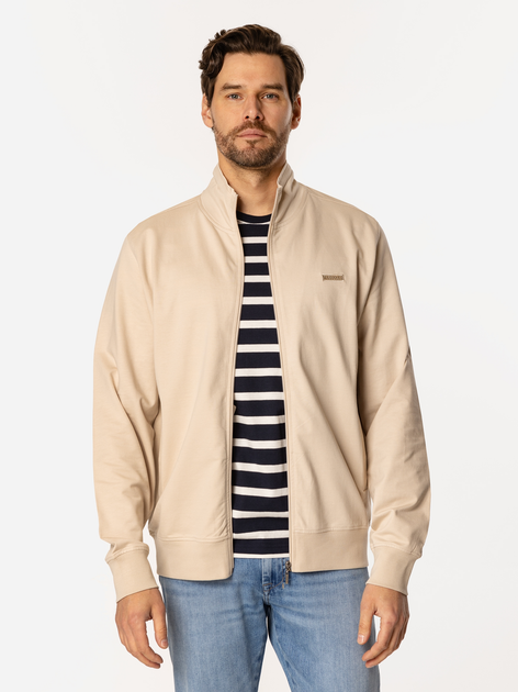 Толстовка на блискавці чоловіча Lee Cooper Ernest-4236 M Бежева (5905991731801) - зображення 3