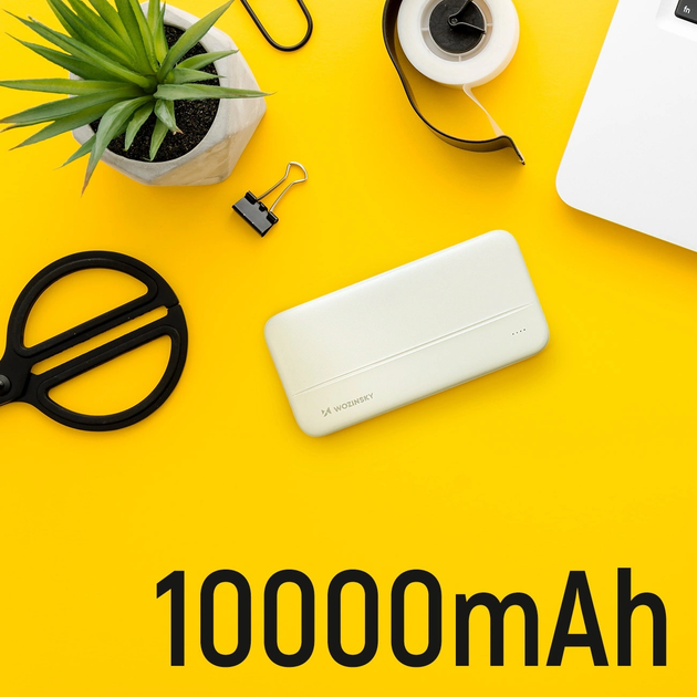 Powerbank Wozinsky WPBWE1 10000 mAh White (5907769307577) - obraz 10