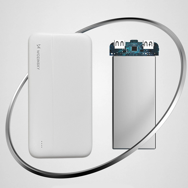 Powerbank Wozinsky WPBWE1 10000 mAh White (5907769307577) - obraz 11
