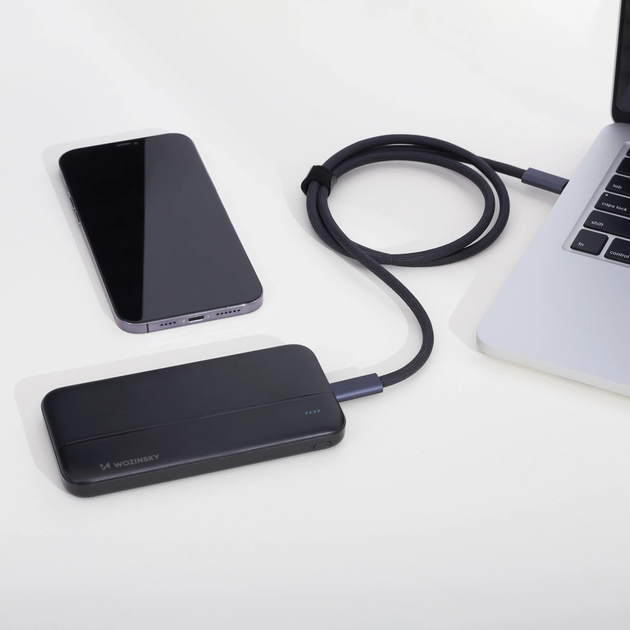 Powerbank Wozinsky WPBBK1 10000 mAh Black (5907769307379) - obraz 7