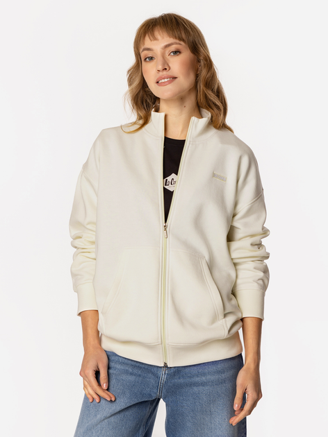 Bluza damska rozpinana streetwear oversize Lee Cooper Robin-5128 M Mleczna (5905991732013) - obraz 4