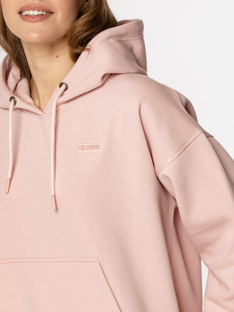 Bluza damska z kapturem kangurka Lee Cooper Tella-5622 L Różowa (5905991732136) - obraz 5