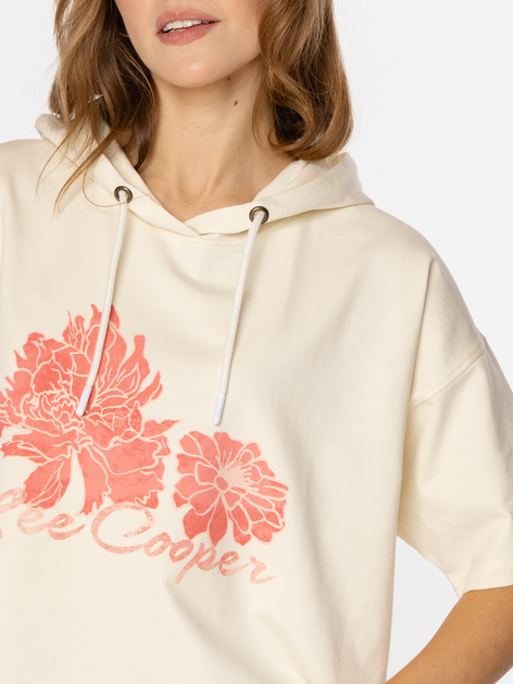 Худі жіноче Lee Cooper Tia-5624 XL Молочне (5905991732235) - зображення 4