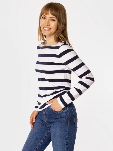 Longsleeve damski Lee Cooper Hilary-6040 S Czarny/Biały (5905991710165) - obraz 4