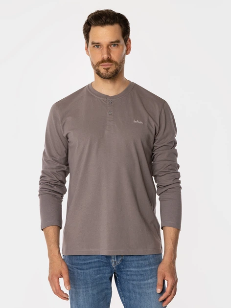 Longsleeve męski Lee Cooper Lare-1010 L Szary (5905991709725) - obraz 3