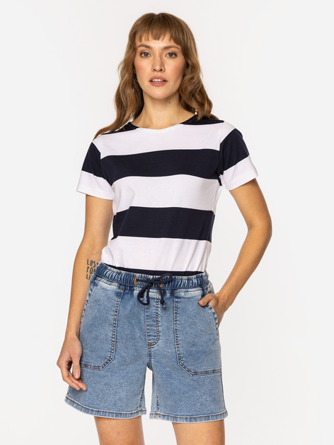 Spodenki damskie jeansowe Lee Cooper Dela-1422 S Błękitne (5905991725800) - obraz 3