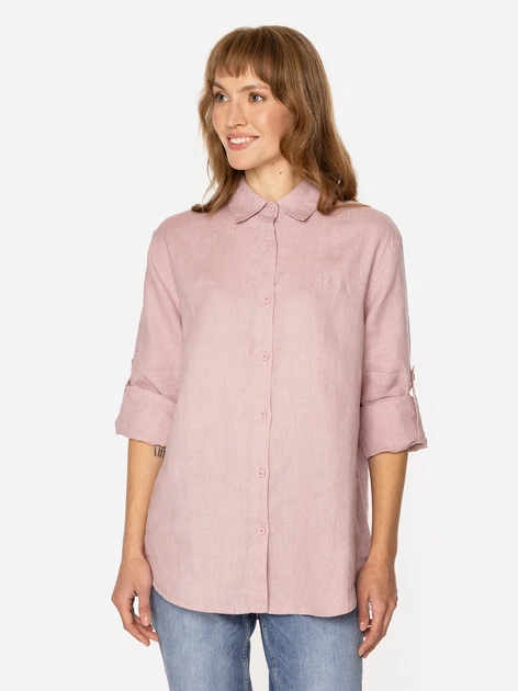 Сорочка жіноча Lee Cooper Lina-2020 M Рожева (5905991735441) - зображення 3