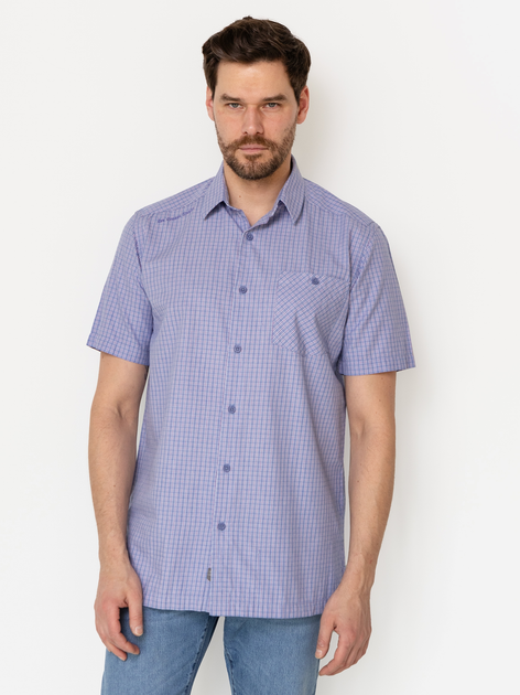 Сорочка бавовняна літня чоловіча Lee Cooper Revio2-Kl14 XL Блакитна (5905991733430) - зображення 3