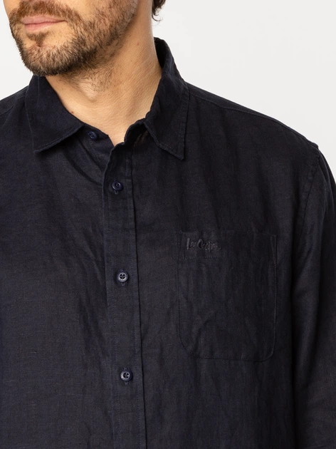 Сорочка чоловіча Lee Cooper Roger-2020 3XL Темно-синя (5905991734642) - зображення 4