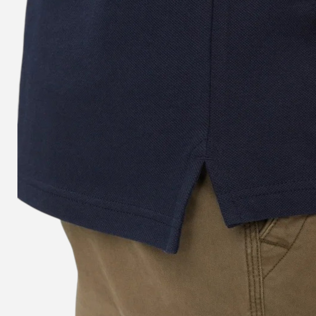 Поло довге чоловіче Gap 586306-06 XL Темно-синє (1200119709187) - зображення 4