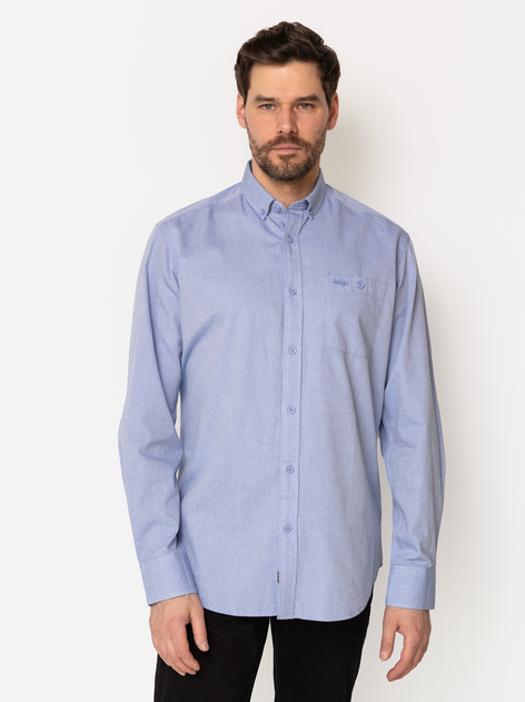 Сорочка бавовняна чоловіча Lee Cooper New Tenby-KL66 XL Блакитна (5905991733331) - зображення 3