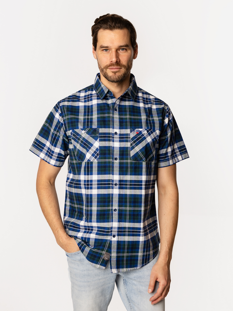 Сорочка бавовняна літня чоловіча Lee Cooper Wesley2-1105 L Різнокольорова (5905991734437) - зображення 3