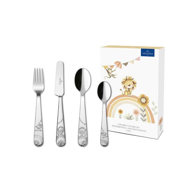 Villeroy & Boch Roar like a Lion набір дитячих столових приладів 4 предмета 1265342091 - зображення 1