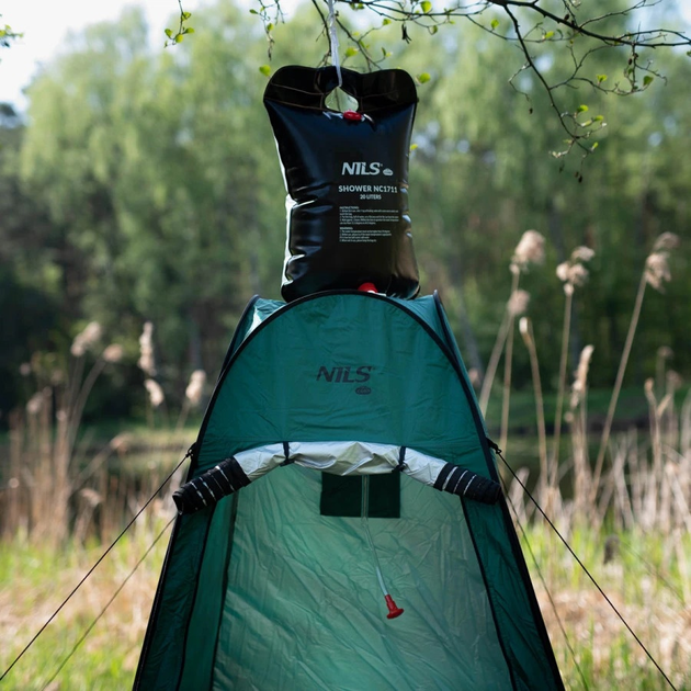 Namiot przebieralnia NILS CAMP NC1706 Green (5907695548631) - obraz 14