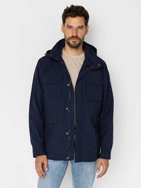 Куртка демісезонна з капюшоном чоловіча Lee Cooper Omar-31 M Темно-синя (5905991732839) - зображення 3
