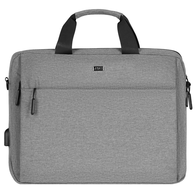 Сумка для ноутбука 2E Melange 16" Light Grey (2E-CBN9265BK) - зображення 1