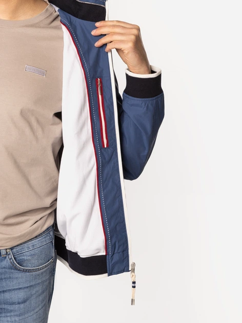 Бомбер чоловічий Lee Cooper Sergio-8320 2XL Синій (5905991732624) - зображення 6