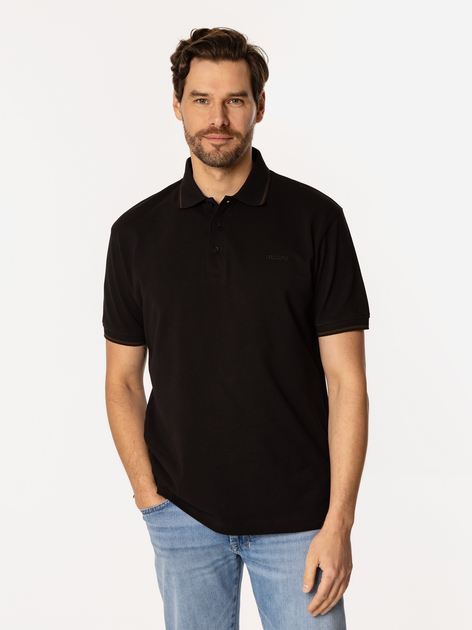 Koszulka polo męska Lee Cooper Tie-5016 M Czarna (5905991730682) - obraz 3