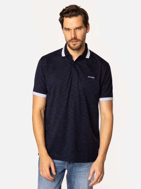 Поло довге чоловіче Lee Cooper Tod-5004 M Темно-синє (5905991730064) - зображення 3