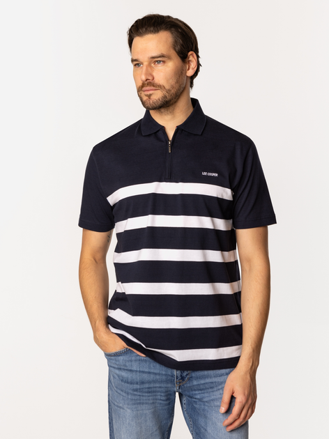 Koszulka polo męska Lee Cooper Tolfe-5036 XL Granatowa (5905991731054) - obraz 3