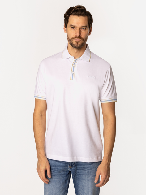 Поло довге чоловіче Lee Cooper Tor-5001 2XL Біле (5905991729976) - зображення 3