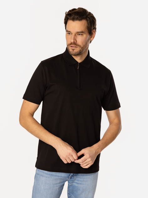 Koszulka polo męska Lee Cooper Tris-5056 M Czarna (5905991729792) - obraz 4