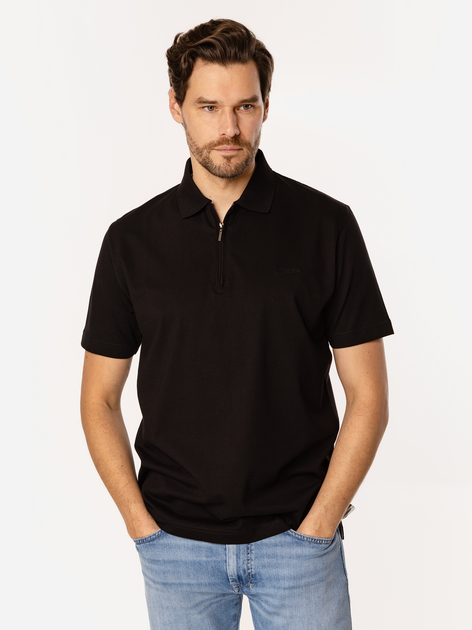Koszulka polo męska Lee Cooper Tris-5056 XL Czarna (5905991729815) - obraz 3