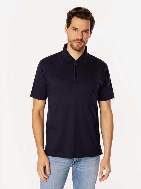 Поло довге чоловіче Lee Cooper Tris-5056 L Темно-синє (5905991729853) - зображення 3