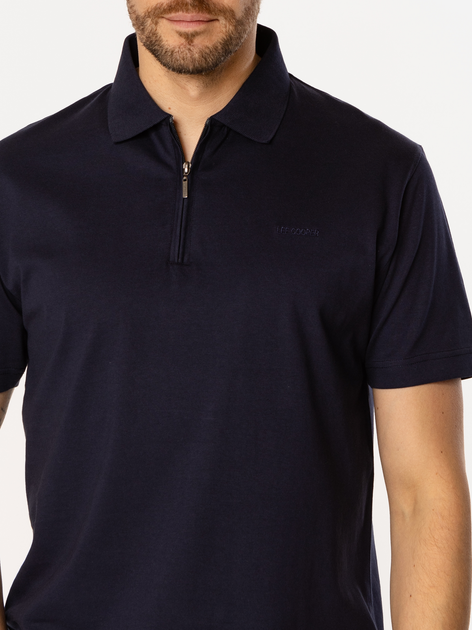 Поло довге чоловіче Lee Cooper Tris-5056 L Темно-синє (5905991729853) - зображення 4