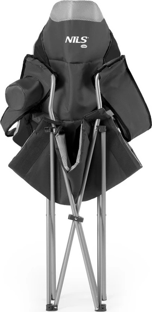 Krzesło Nils Camp NC3080 turystyczne Dark Grey (5907695520088) - obraz 9