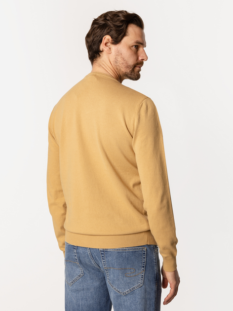 Джемпер чоловічий Lee Cooper Andy Organic XL Гірчичний (5905991722861) - зображення 3