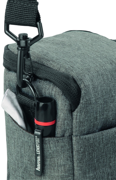 Torba na aparat fotograficzny Hama Terra 130 Grey (4047443455444) - obraz 5