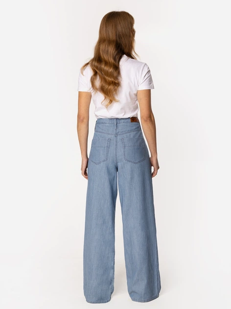 Jeansy damskie szerokie Lee Cooper Ariana-1946 27-30 Błękitne (5905991740377) - obraz 4