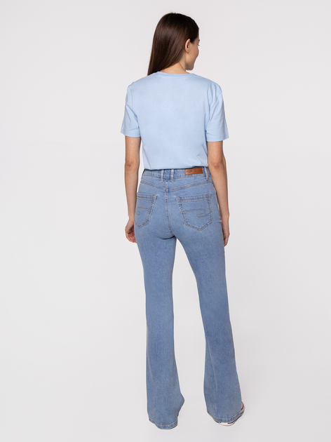 Jeansy dzwony damskie Lee Cooper Becca-2418 27-30 Błękitne (5905991741930) - obraz 4