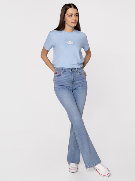 Jeansy dzwony damskie Lee Cooper Becca-2418 27-30 Błękitne (5905991741930) - obraz 5