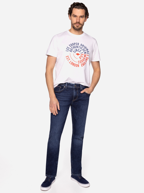 Jeansy regular fit męskie Lee Cooper Harry-650 32-32 Granatowe (5905991740971) - obraz 4