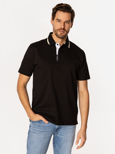 Поло довге чоловіче Lee Cooper Ronnie-4100 M Чорне (5905991730552) - зображення 3