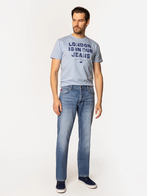 Jeansy regular fit męskie Lee Cooper Marcus-2258 32-30 Błękitne (5905991739692) - obraz 3