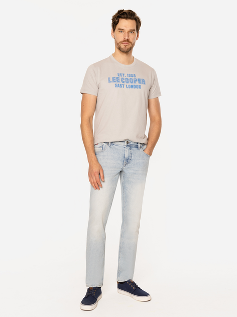 Джинси Slim Fit чоловічі Lee Cooper James-1595 34-32 Блакитні (5905991739487) - зображення 3
