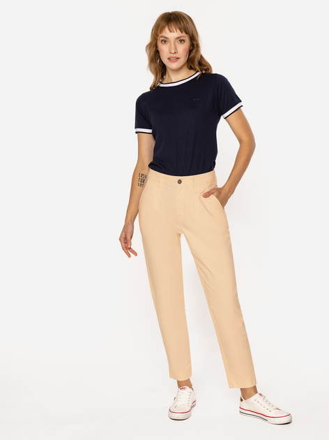 Spodnie damskie Lee Cooper Mello-3720 27 Beżowe (5905991739227) - obraz 3