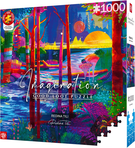 Puzzle GOOD LOOT Imagination Puzzle: Redina Tili Sleeping Giants 1000 elementów (5908305249672) - obraz 3