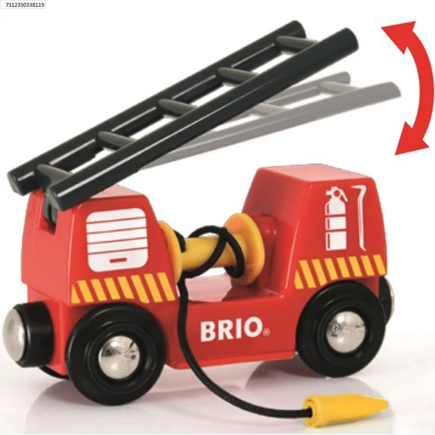 Zestaw Brio Emergency Fire Engine 33811 (7312350338119) - obraz 3