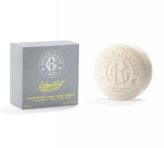Мыло 3 в 1 мужское Колон Твист Roger & Gallet Cologne Twist 100 г - Фото 1 Мыло 3 в 1 мужское Колон Твист Roger & Gallet Cologne Twist 100 г - изображение 1