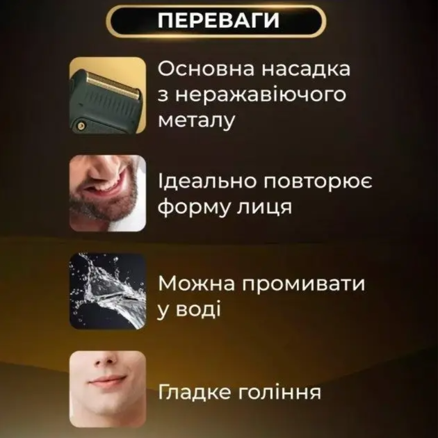 Электробритва для бритья шейвер VGR V-353 Черная - изображение 4